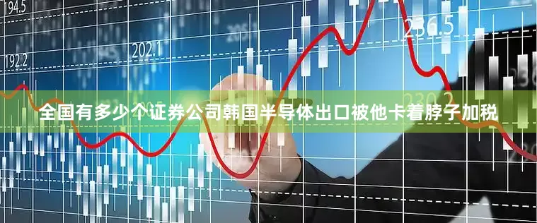 全国有多少个证券公司韩国半导体出口被他卡着脖子加税
